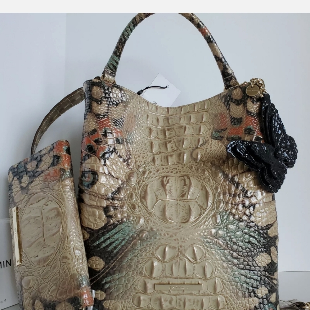 Rare Butterfly Brahmin bag🖤